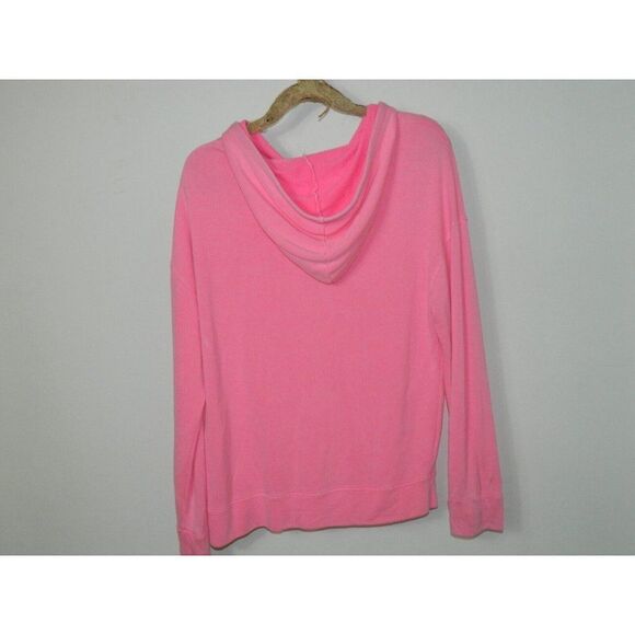 SUNDRY Hoodie Pink Sweatshirt Size Small (1) Pullover Tie Dye Drawstring Hoodie - Picture 5 of 8